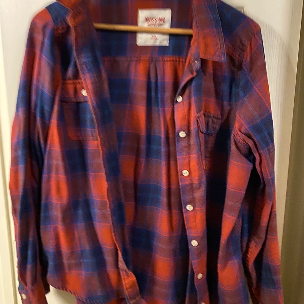 Red and Blue flannel